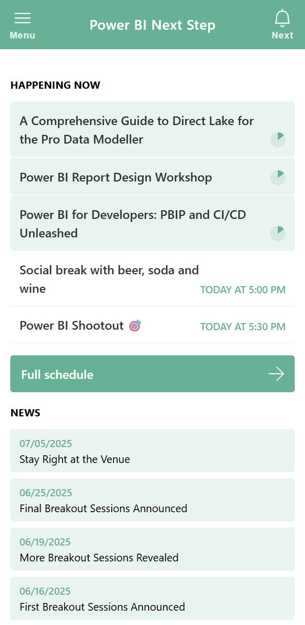 Plan your day
